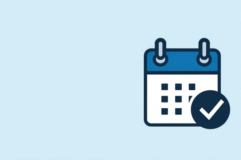 Immagine di un calendario e una notifica, che simboleggiano gli aggiornamenti delle politiche.